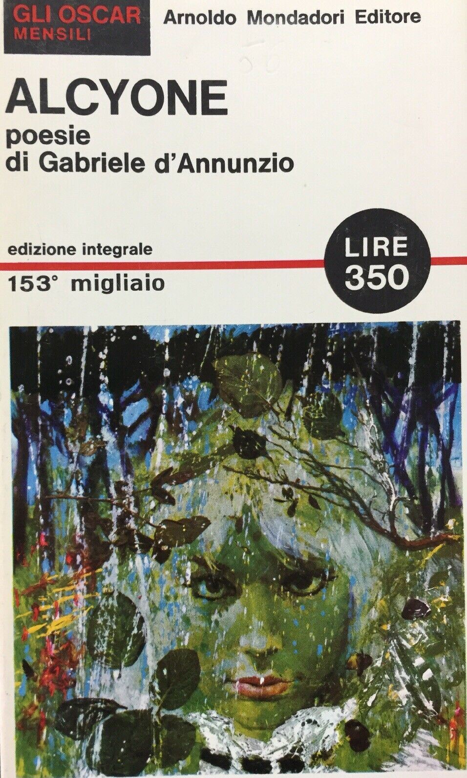 ALCYONE POESIE DI G. D’ANNUNZIO OSCAR MENSILI  K75