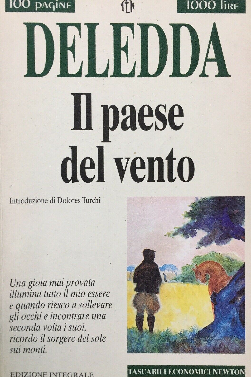 IL PAESE DEL VENTO G. DELEDDA K234