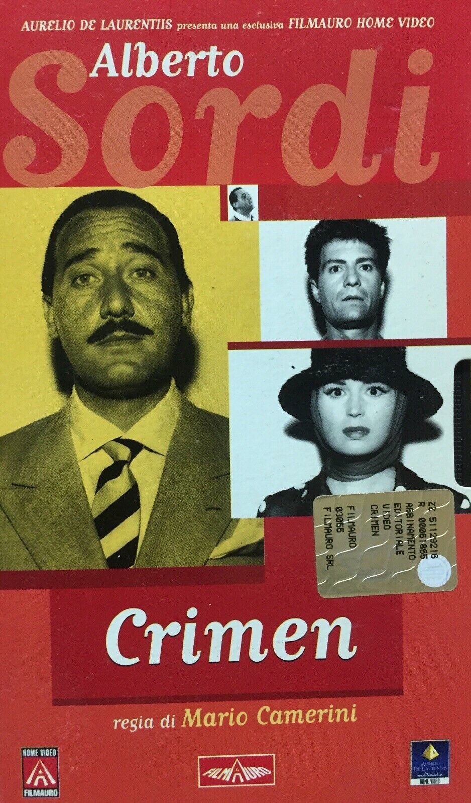 VHS CRIMEN ALBERTO SORDI K444