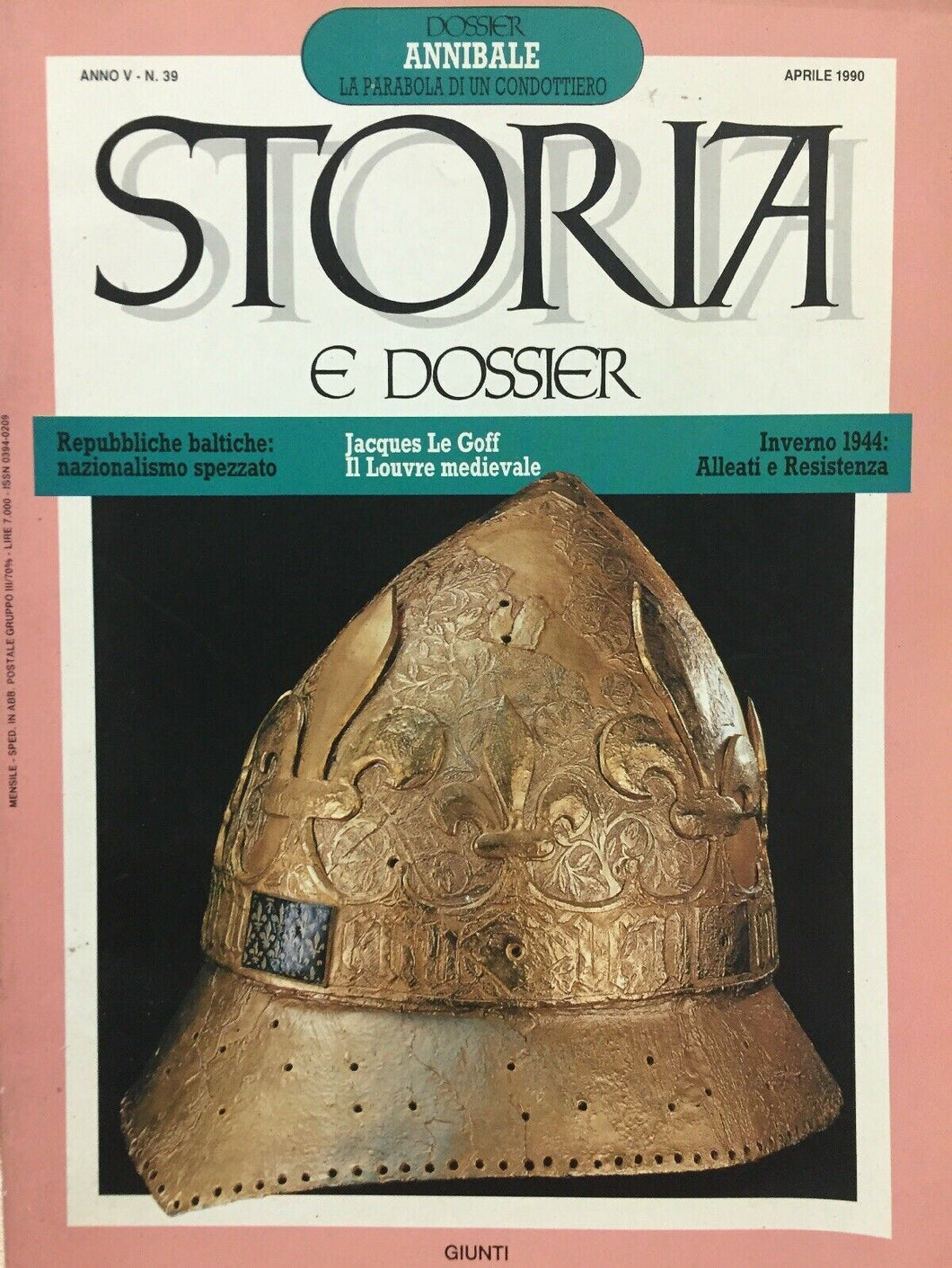ANNIBALE LA PARABOLA DI UN CONDOTTIERO STORIA E DOSSIER GIUNTI K472