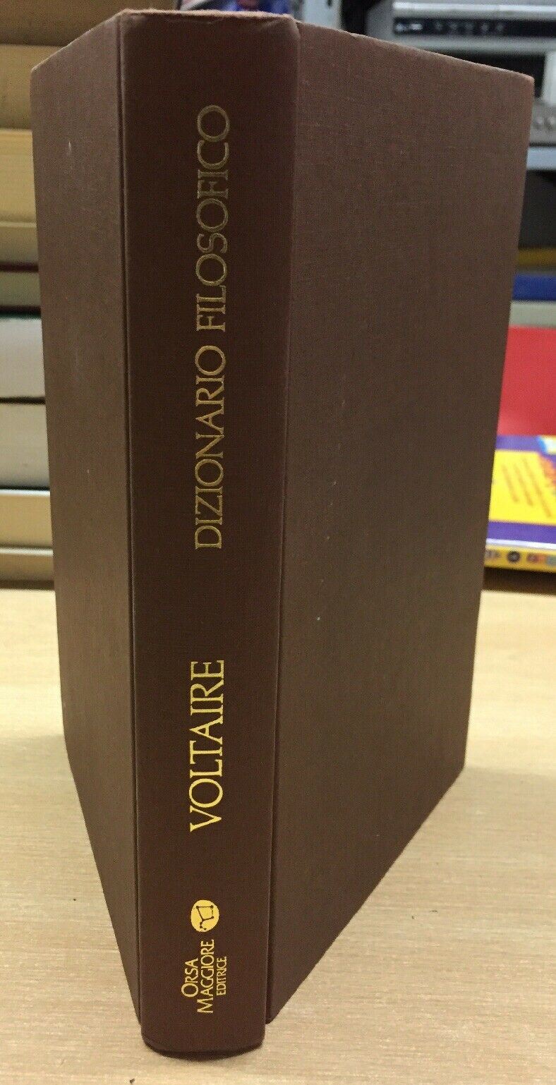 DIZIONARIO FILOSOFICO VOLTAIRE K552