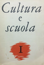 Carica l&#39;immagine nel visualizzatore di Gallery, CULTURA E SCUOLA N.1 OTTOBRE 1961 L257
