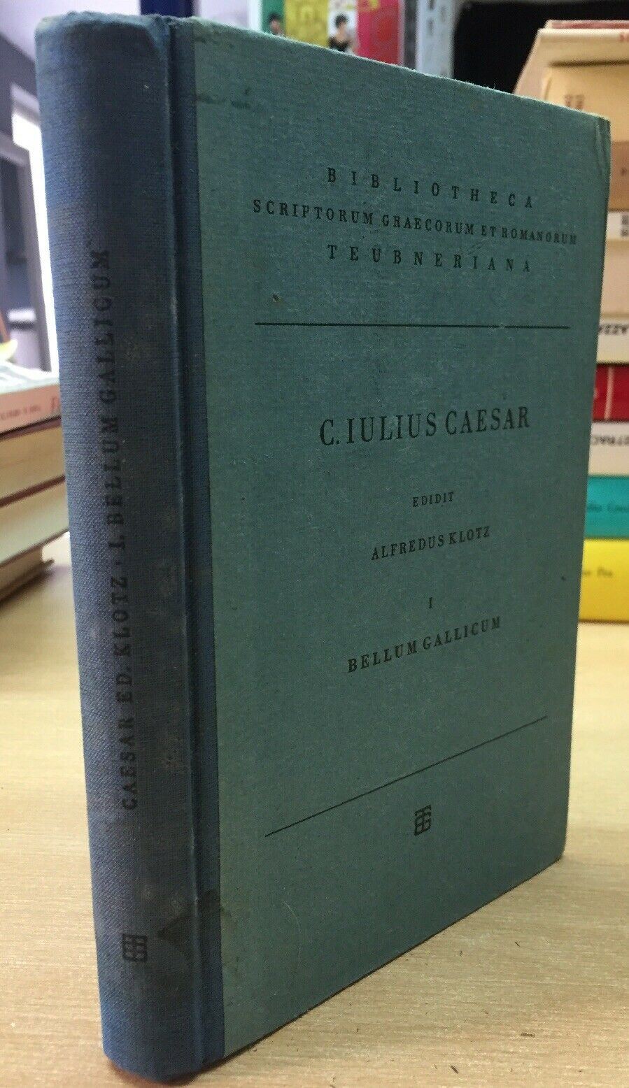 BELLUM GALLICUM I C. IULIUS CAESAR EDIDIT A. KLOTZ 1952 L365