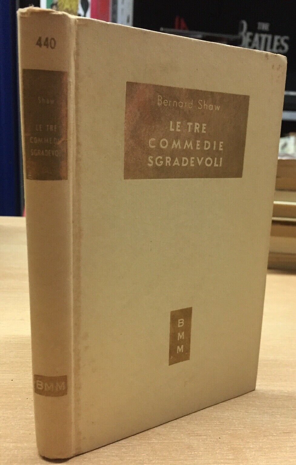 LE TRE COMMEDIE SGRADEVOLI B. SHAW 1957 L421