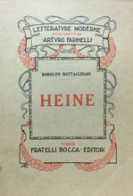 Carica l&#39;immagine nel visualizzatore di Gallery, HEINE R. BOTTACCHIARI F. LLI BOCCA 1927 L435

