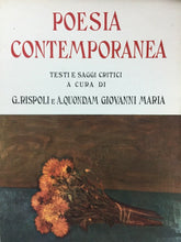 Carica l&#39;immagine nel visualizzatore di Gallery, POESIA CONTEMPORANEA TESTI E SAGGI CRITICI LE MONNIER 1969 M07
