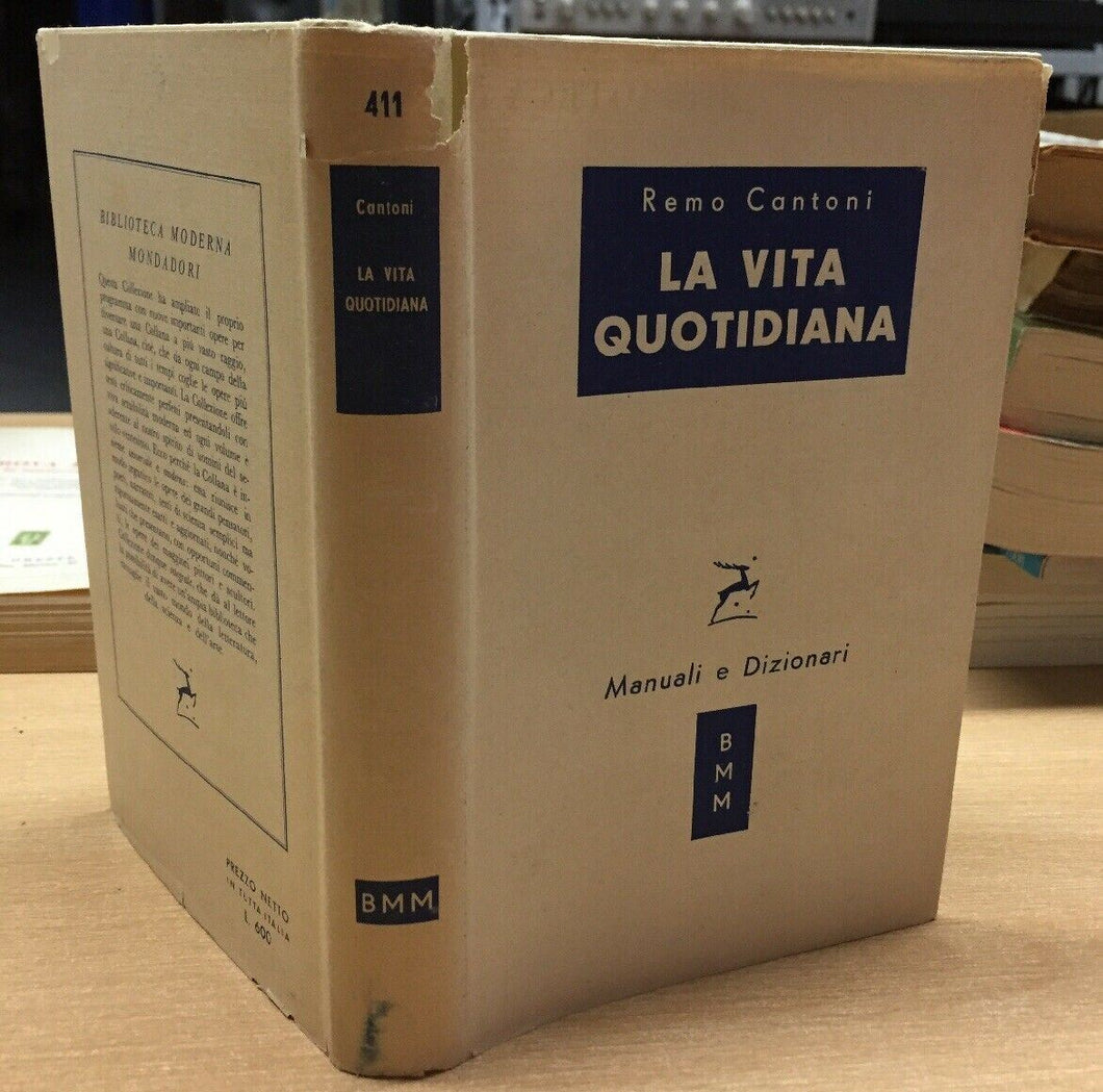 LA VITA QUOTIDIANA R. CANTONI BMM 1955 M24