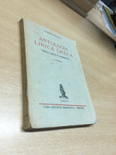 Carica l&#39;immagine nel visualizzatore di Gallery, ANTOLOGIA LIRICA GRECA G. CAMMELLI MARZOCCO 1940 M204
