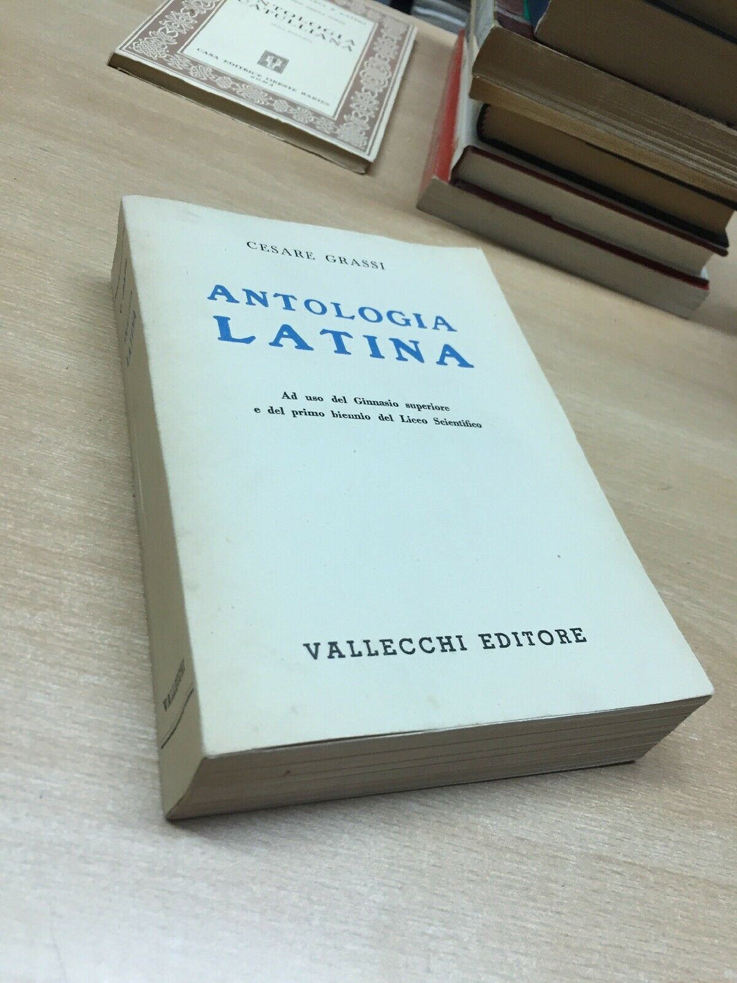 ANTOLOGIA LATINA C. GRASSI VALLECCHI 1953 M260