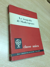 Carica l&#39;immagine nel visualizzatore di Gallery, LE TRAGEDIE DI SHAKESPEARE G. BALDINI 1959 M268

