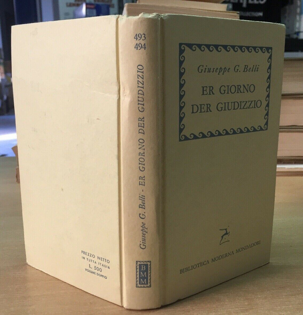 ER GIORNO DER GIUDIZIO G. G. BELLI BMM M304