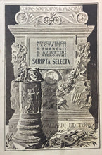 Carica l&#39;immagine nel visualizzatore di Gallery, SCRIPTA SELECTA PAGINE INTERESSANTI DEL CRISTIANESIMO AA. VV. VALLARDI 1941 M324
