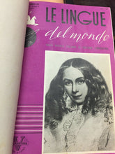 Carica l&#39;immagine nel visualizzatore di Gallery, LE LINGUE DEL MONDO RIVISTA ANNATA COMPLETA 1952 M391
