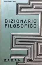 Carica l&#39;immagine nel visualizzatore di Gallery, DIZIONARIO FILOSOFICO A. PLEBE 1971 M465
