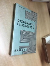 Carica l&#39;immagine nel visualizzatore di Gallery, DIZIONARIO FILOSOFICO A. PLEBE 1971 M465
