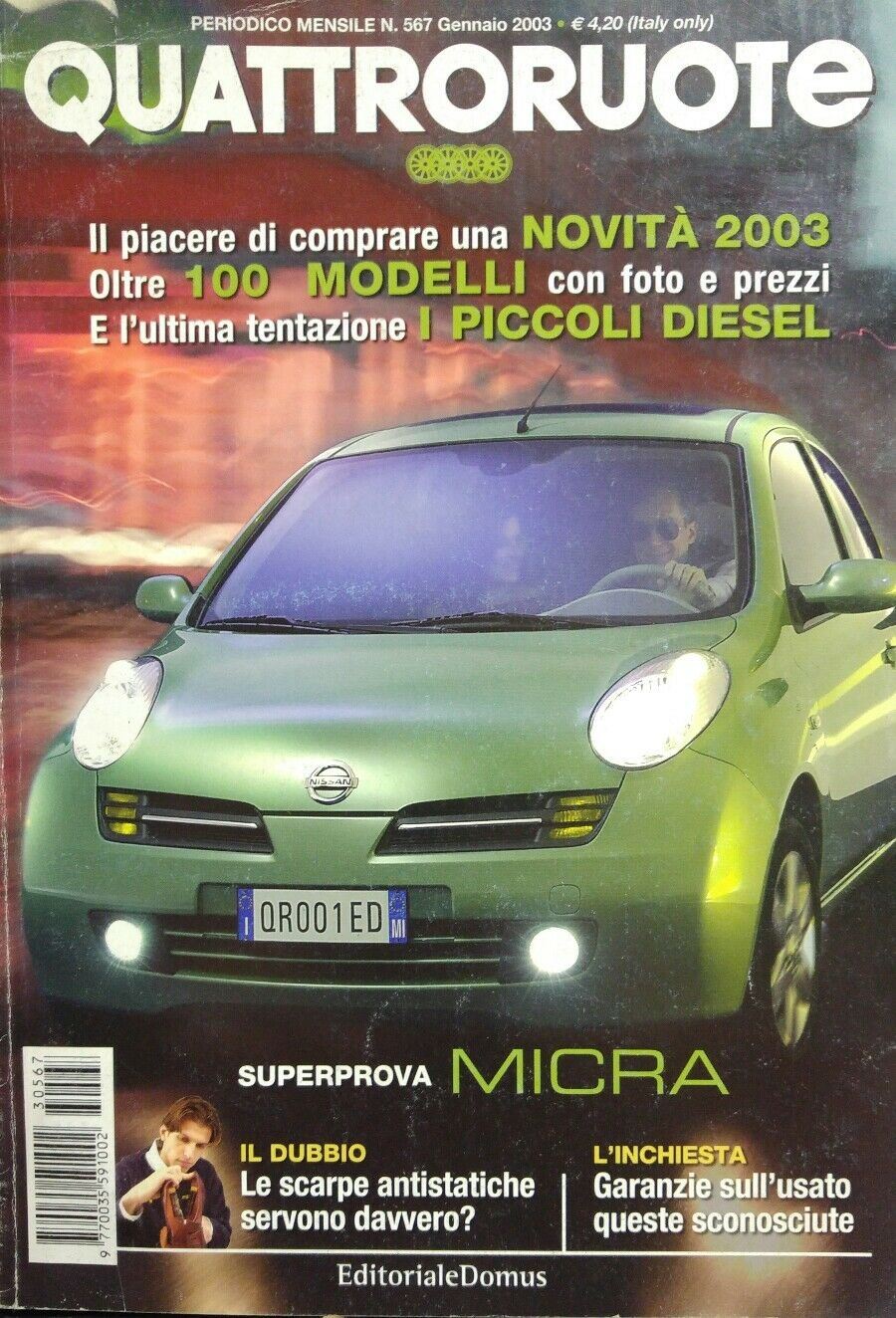 QUATTRORUOTE GENNAIO 2003