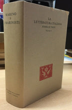 Carica l'immagine nel visualizzatore di Gallery, LA LETTERATURA ITALIANA STORIA E TESTI VOL. 37 MARINO E I MARINISTI 1954 N63
