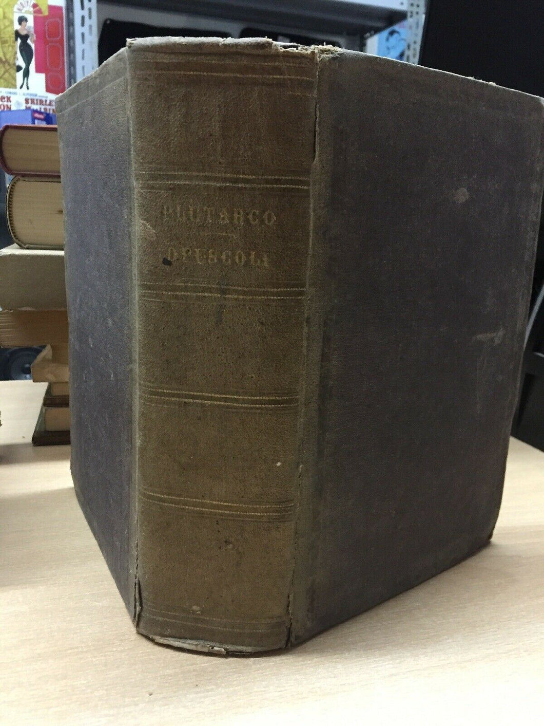 OPUSCOLI PLUTARCO VOLGARIZZATI DA M. ADRIANI COMM. F. AMBROSOLI 1841 N65