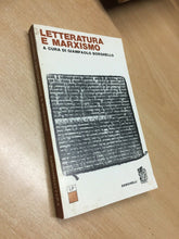 Carica l&#39;immagine nel visualizzatore di Gallery, LETTERATURA E MARXISMO G. BORGHELLO ZANICHELLI 1975 N70
