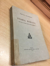 Carica l&#39;immagine nel visualizzatore di Gallery, STORIA ROMANA FINO ALLA VITTORIA DEGLI ARABI IN ORIENTE VOGT KORNEMANN 1946 N98
