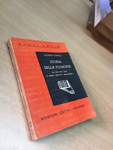 Carica l&#39;immagine nel visualizzatore di Gallery, SUNTI CETIM STORIA DELLA FILOSOFIA A. SONELLI 1957 N110
