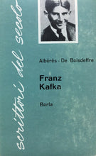 Carica l&#39;immagine nel visualizzatore di Gallery, FRANZ KAFKA ALBERES-DE BOISDEFFRE BORLA 1964 N170
