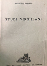 Carica l&#39;immagine nel visualizzatore di Gallery, STUDI VIRGILIANI F. ARNALDI N185
