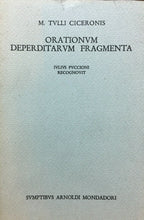 Carica l&#39;immagine nel visualizzatore di Gallery, ORATIONUM DEPERDITARUM FRAGMENTA M. TULLI CICERONIS G. PUCCIONI 1972 N196
