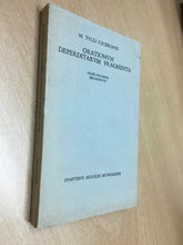 Carica l&#39;immagine nel visualizzatore di Gallery, ORATIONUM DEPERDITARUM FRAGMENTA M. TULLI CICERONIS G. PUCCIONI 1972 N196
