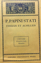 Carica l&#39;immagine nel visualizzatore di Gallery, P. PAPINI STATI THEBAIS ET ACHILLEIS BIBLIOTHECA OXONIENSIS 1953 N237
