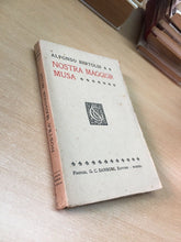 Carica l&#39;immagine nel visualizzatore di Gallery, NOSTRA MAGGIOR MUSA A. BERTOLDI SANSONI 1921 N383
