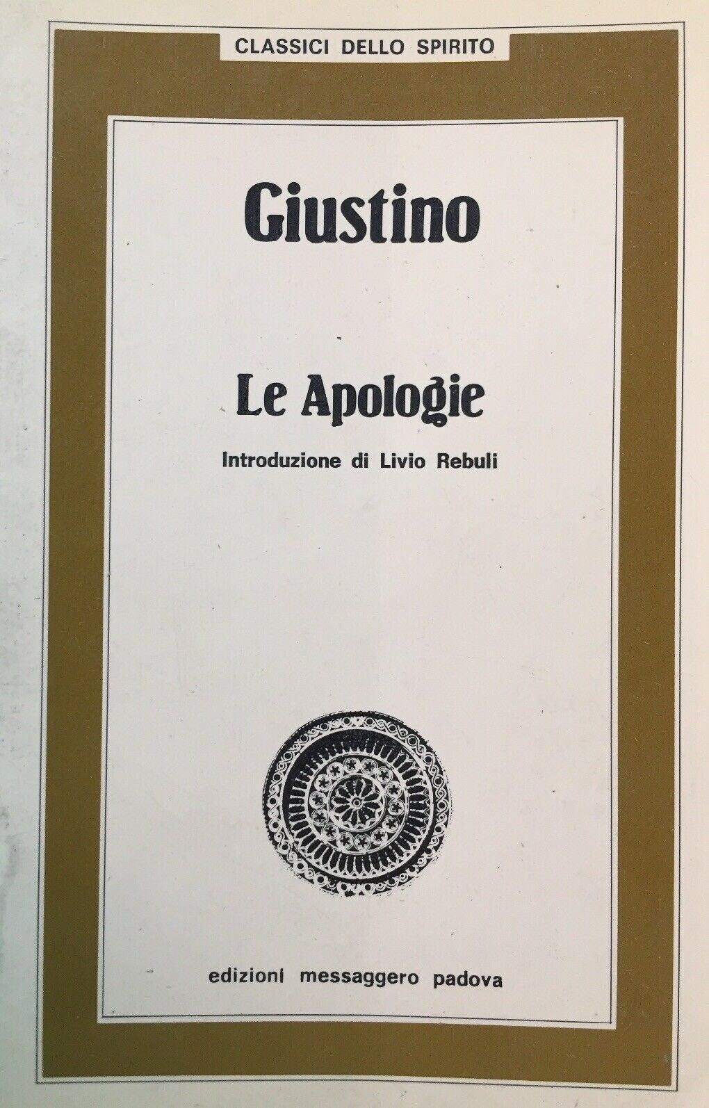 LE APOLOGIE GIUSTINO N384