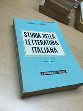 Carica l&#39;immagine nel visualizzatore di Gallery, STORIA DELLA LETTERATURA ITALIANA VOL. I F. FLORA MONDADORI 1941 O36
