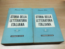 Carica l&#39;immagine nel visualizzatore di Gallery, STORIA DELLA LETTERATURA ITALIANA VOL. II F. FLORA MONDADORI 1945 O36
