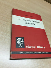 Carica l&#39;immagine nel visualizzatore di Gallery, LETTERATURA ITALIANA DELL’800 U. BOSCO 1957 O41
