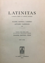 Carica l&#39;immagine nel visualizzatore di Gallery, LATINITAS VARIOUM SCRIPTA IN LATINUM CONVERSA GANDINO - GANDIGLIO 1955 O60
