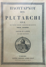 Carica l&#39;immagine nel visualizzatore di Gallery, PLUTARCHI VITAE T. DOEHNER VOL. II O81
