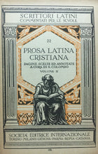 Carica l&#39;immagine nel visualizzatore di Gallery, PROSA LATINA CRISTIANA Vol. II S. COLOMBO S. E. I. 1947 O103
