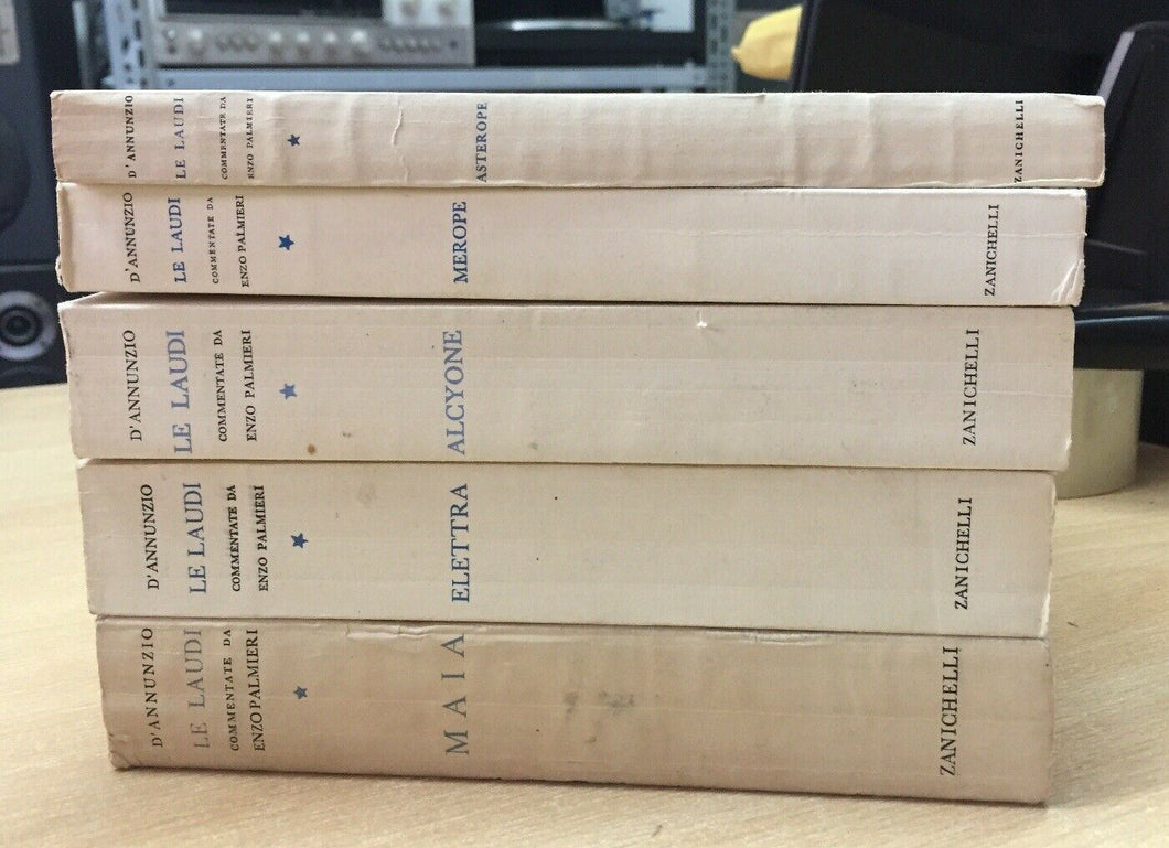 LAUDI DEL CIELO DEL MARE DELLA TERRA E DEGLI EROI G. D’ANNUNZIO 1949 O104