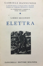 Carica l&#39;immagine nel visualizzatore di Gallery, LAUDI DEL CIELO DEL MARE DELLA TERRA E DEGLI EROI G. D’ANNUNZIO 1949 O104
