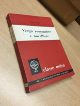 Carica l&#39;immagine nel visualizzatore di Gallery, VERGA ROMANZIERE E NOVELLIERE L. RUSSO RAI ERI 1959 O152
