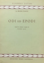 Carica l&#39;immagine nel visualizzatore di Gallery, Q. ORAZIO FLACCO ODI ED EPODI P. RASI O278
