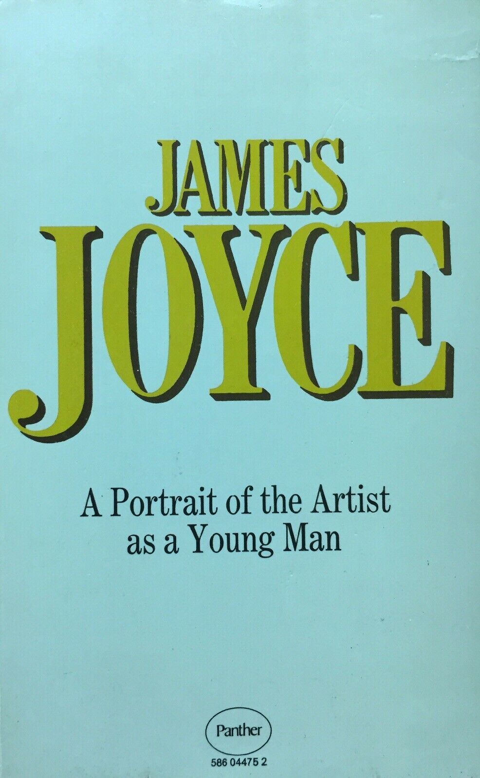 THE PORTRAIT OF THE ARTIST AS A YOUNG MAN J. JOYCE PANTHER 1956 O376