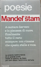Carica l&#39;immagine nel visualizzatore di Gallery, MENDEL’ŠTAM POESIE GARZANTI 1972 O391
