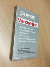 Carica l&#39;immagine nel visualizzatore di Gallery, MENDEL’ŠTAM POESIE GARZANTI 1972 O391
