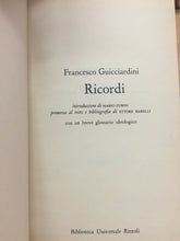 Carica l&#39;immagine nel visualizzatore di Gallery, RICORDI F. GUCCIARDINI O412

