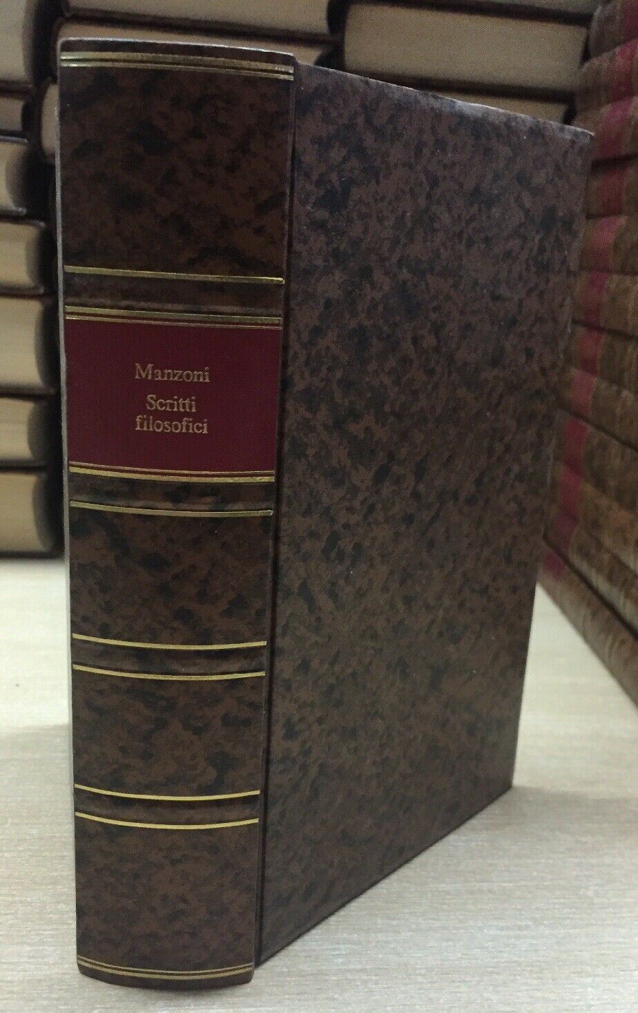 SCRITTI FILOSOFICI A. MANZONI BUR O453