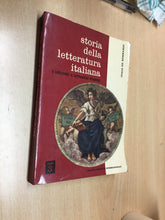 Carica l&#39;immagine nel visualizzatore di Gallery, STORIA DELLA LETTERATURA ITALIANA Vol. 3 I. DE BERNARDI O492
