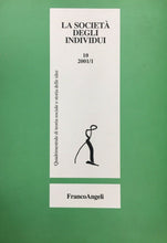 Carica l&#39;immagine nel visualizzatore di Gallery, LA SOCIETÀ DEGLI INDIVIDUI N.10 2001/1 U177
