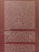 Carica l&#39;immagine nel visualizzatore di Gallery, LA FORMAZIONE DEL MAESTRO IN ITALIA G. GENOVESI P. RUSSO U281
